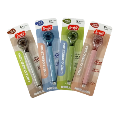 Cinta Correctora Trabi Lapicera